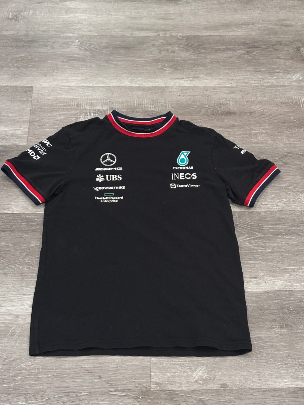 Mercedes Benz AMG Team Racing Petronas T-Shirt Mens M